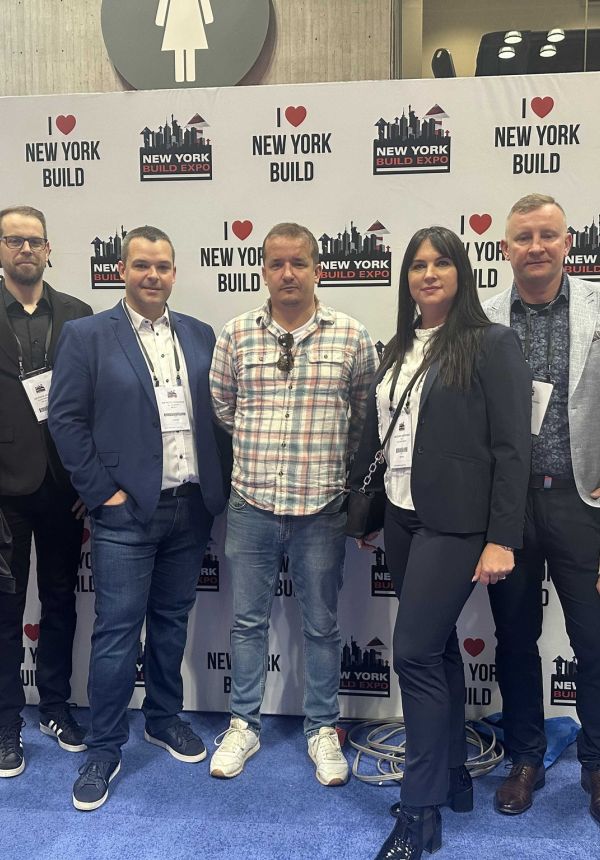 Zdjęcie uczestników misji Polskiego klastra budowlanego w Nowym Jorku